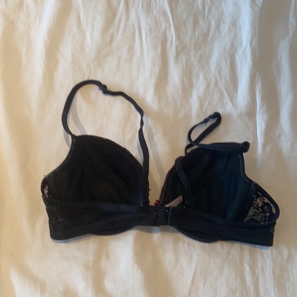 La Senza Black & Red Bra - Sz. 32C - Picture 2 of 5